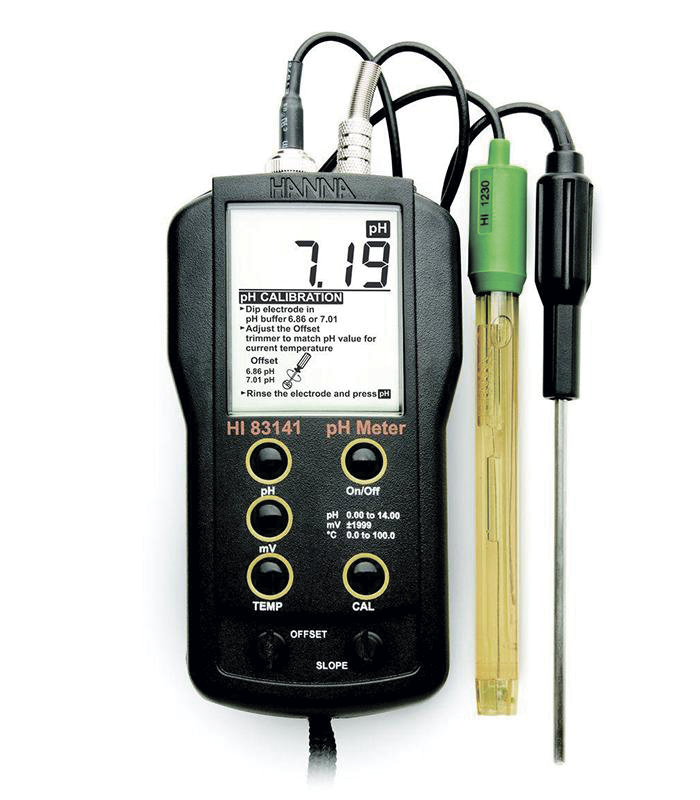 HI83141 портативный многоцелевой pH-метр (pH/mV/T) HI83141 портативный многоцелевой pH-метр (pH/mV/T)