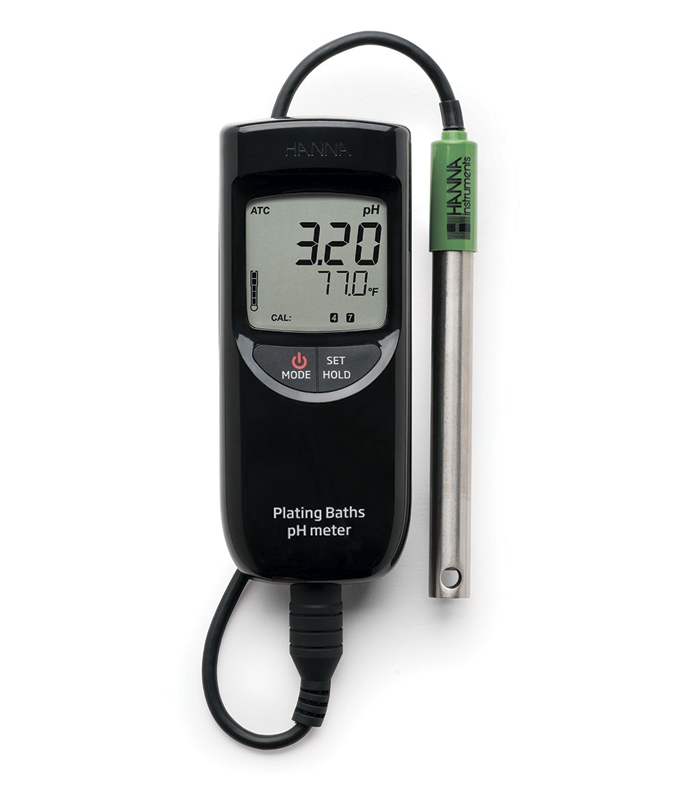 01 HI99131 PlatingBath портативний pH-метр для гальванічних ванн — изображение 1