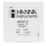 HI747-25 реагенты на медь, 0-999 мкг/л, 25 тестов
