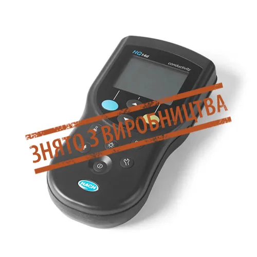 HQ14D-meter HQ14D портативний кондуктометр/солемір/термометр (знятий з виробництва) - Зображення 1