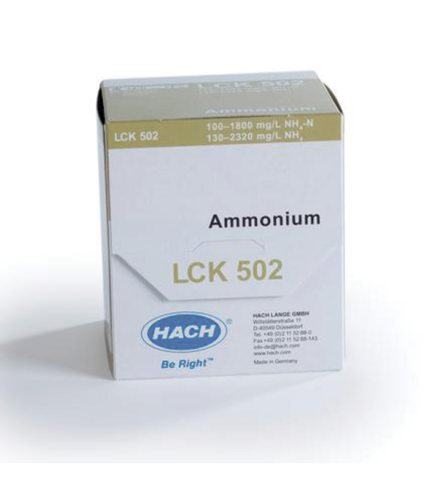 LCK502 кюветный тест для определения аммония