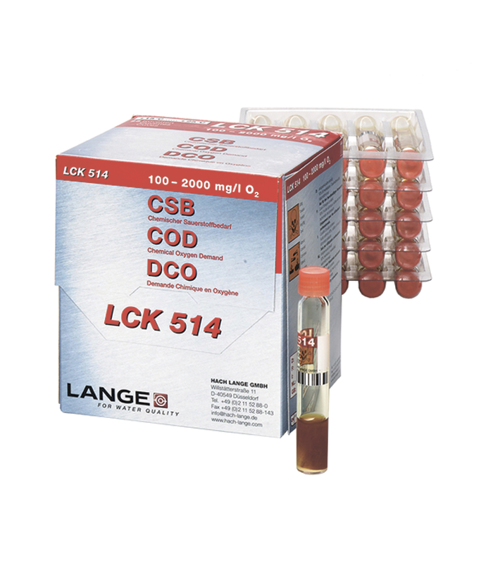 LCK514 кюветный тест для определения ХСК LCK514 кюветный тест для определения ХСК