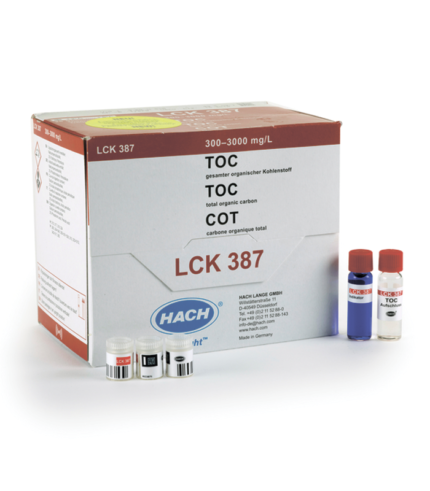LCK387 кюветный тест для определения общего органического углерода