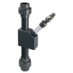 Проточна пробовідбірна камера з пасткою для піску