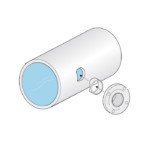 Наварний фланець для монтажних арматур