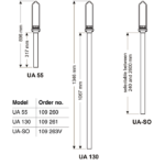 UA 55/130/SO подовжувальне пристосування